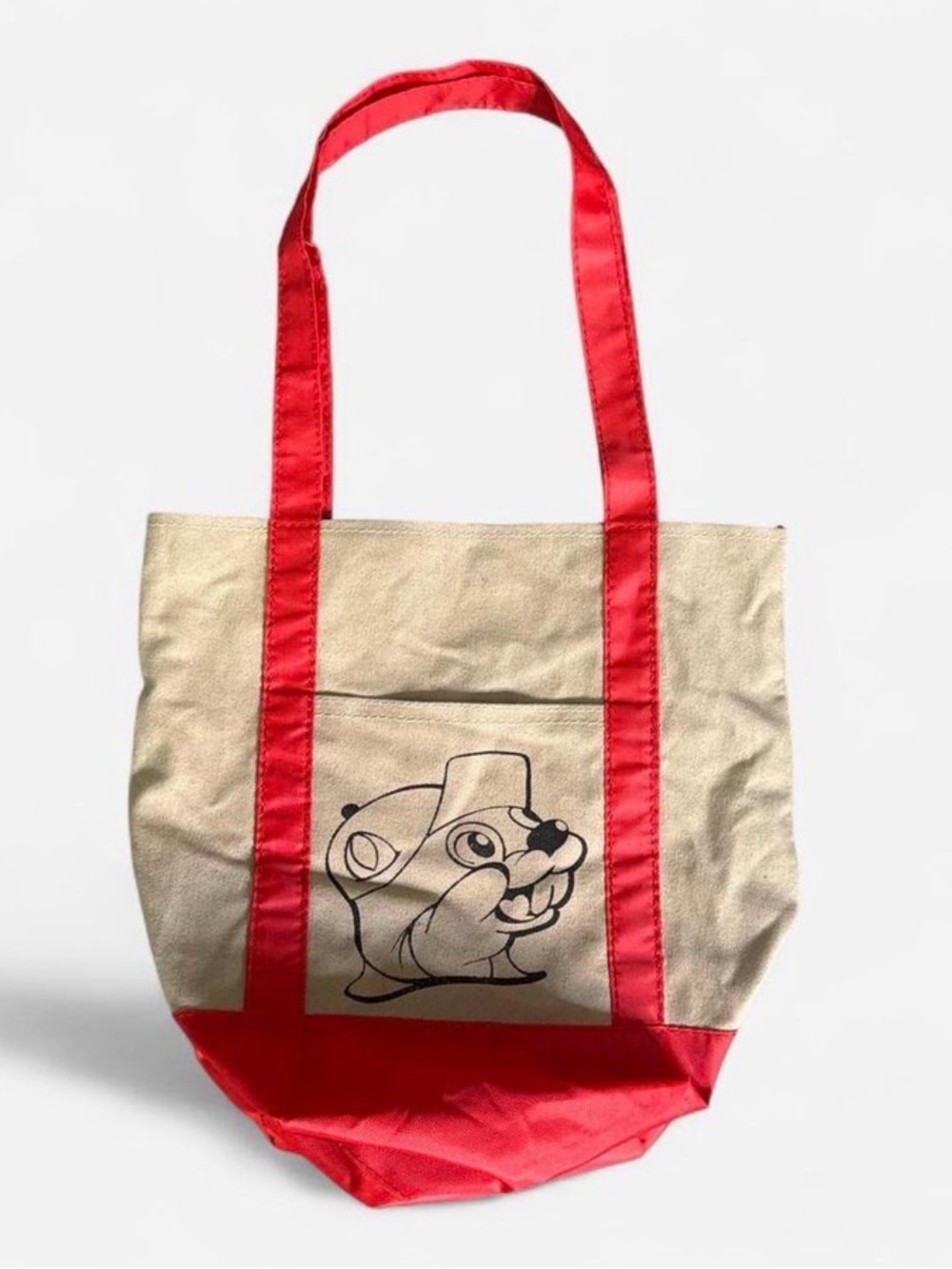Bucees canvas tote bag